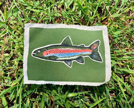 rainbow trout patch