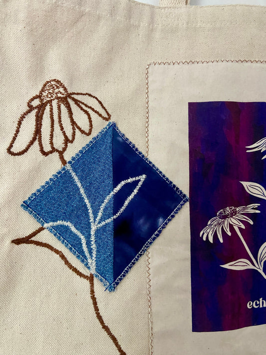 Echinacea Tote Bag No. 1