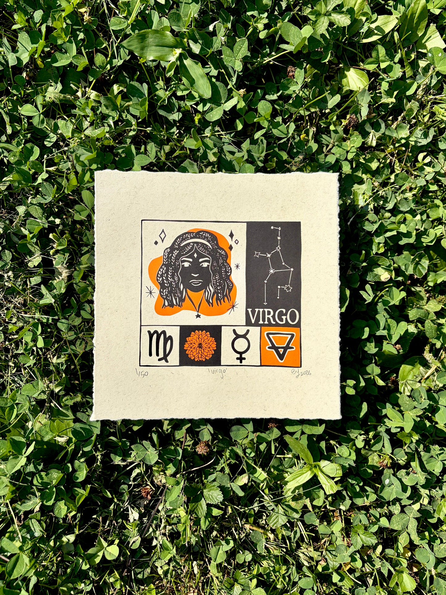 Virgo print