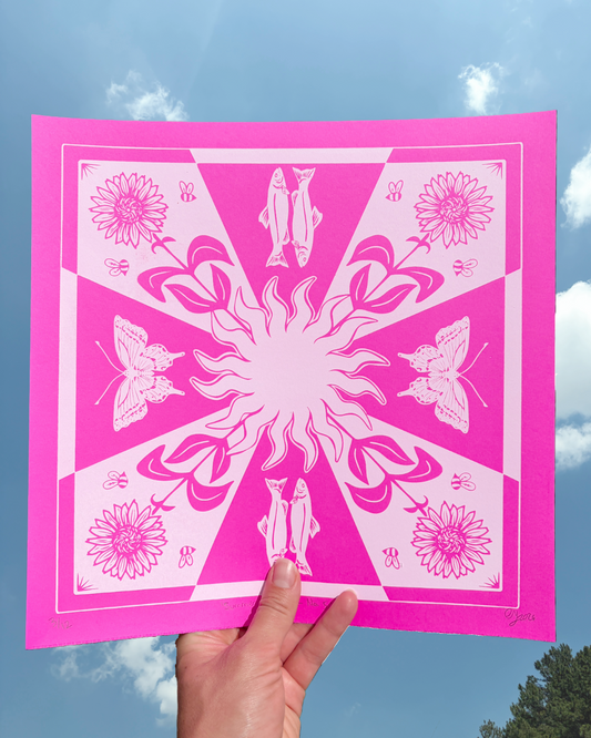 Summer Quiltwork print