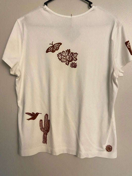 desert dreams white shirt