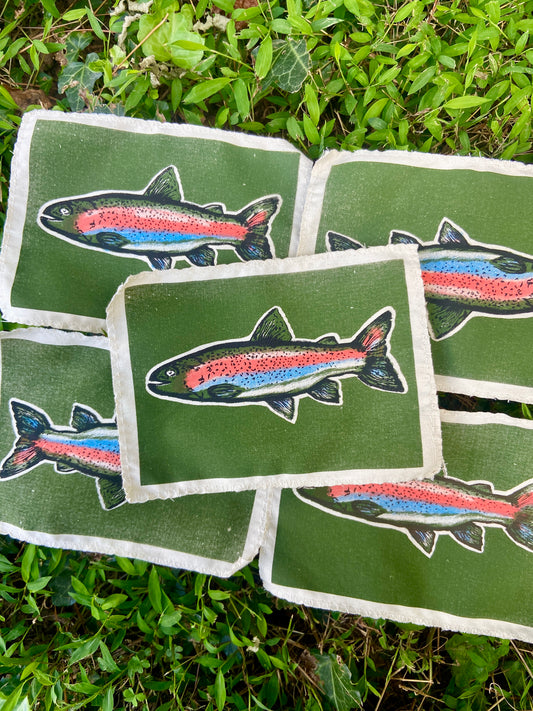 rainbow trout patch