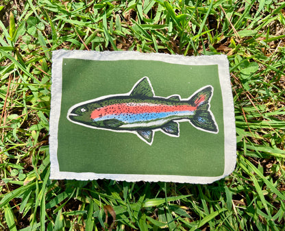 rainbow trout patch