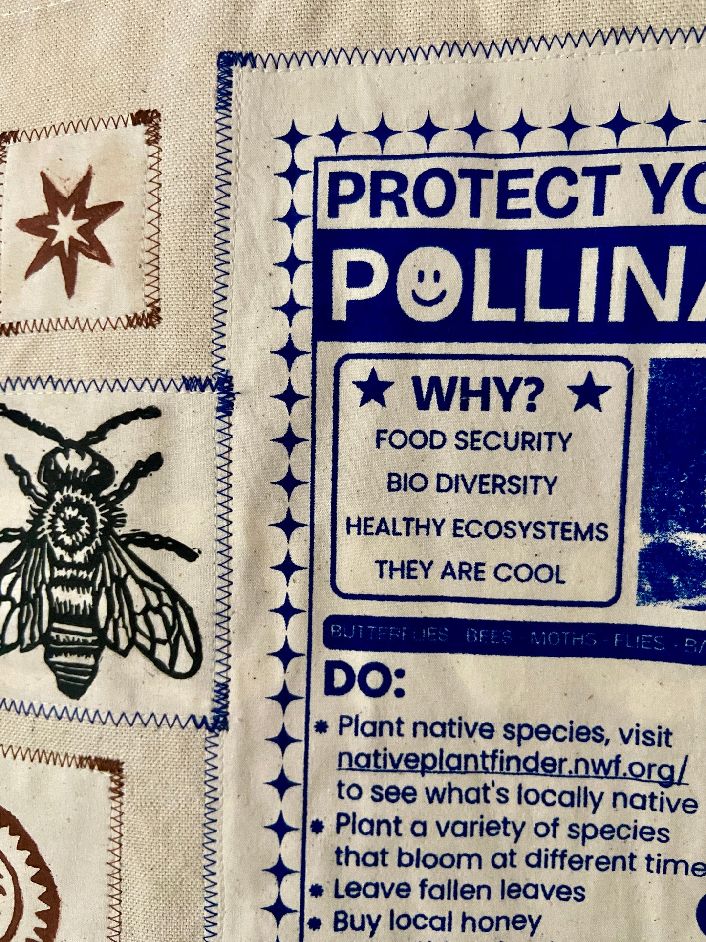 Pollinators Tote Bag No. 1