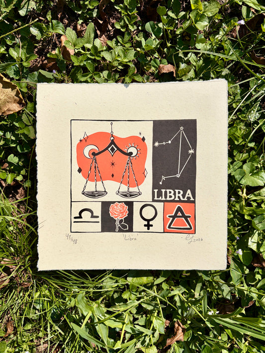 Libra print
