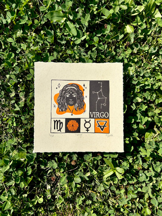 Virgo print