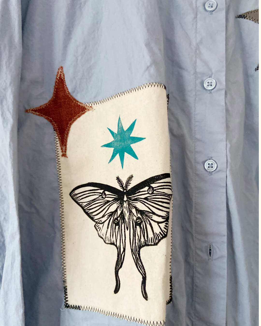 blue luna button shirt