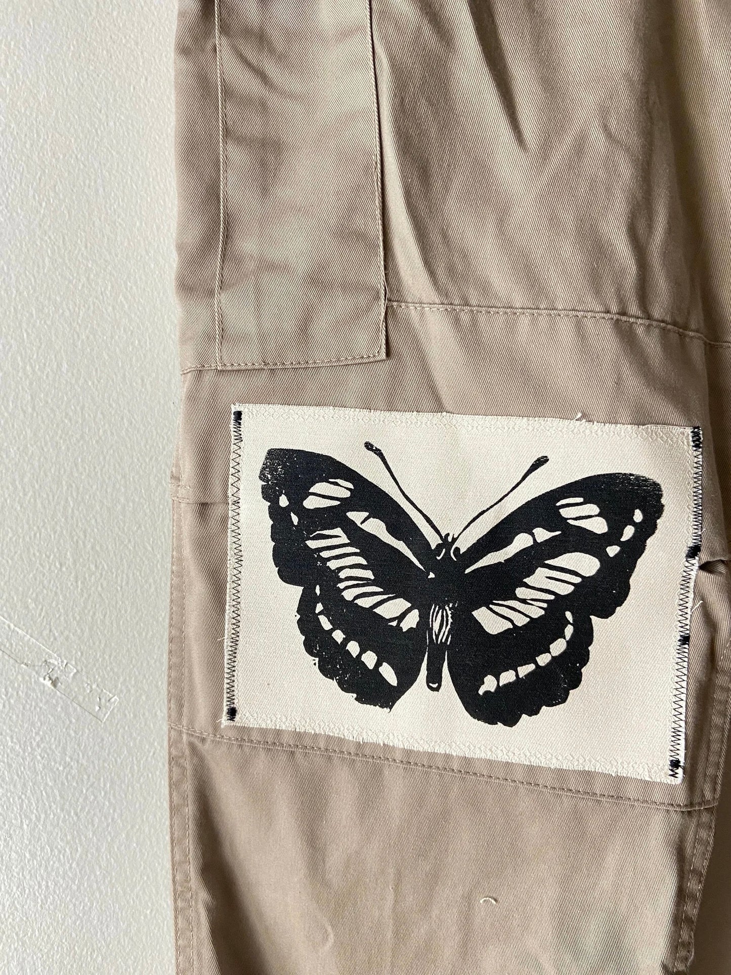 butterfly cargo pants