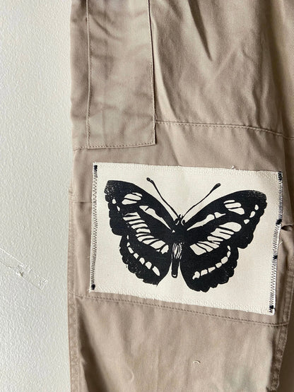 butterfly cargo pants