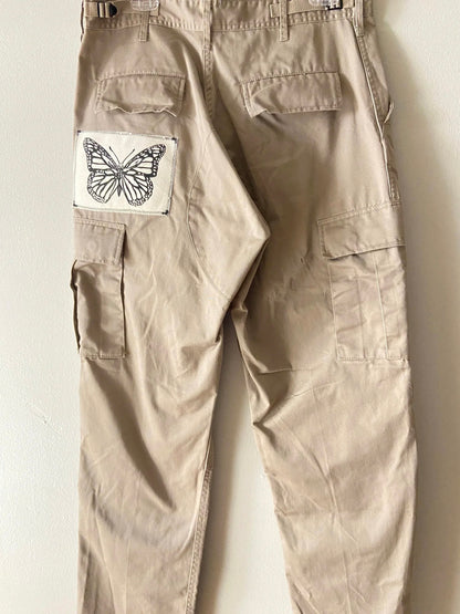 butterfly cargo pants