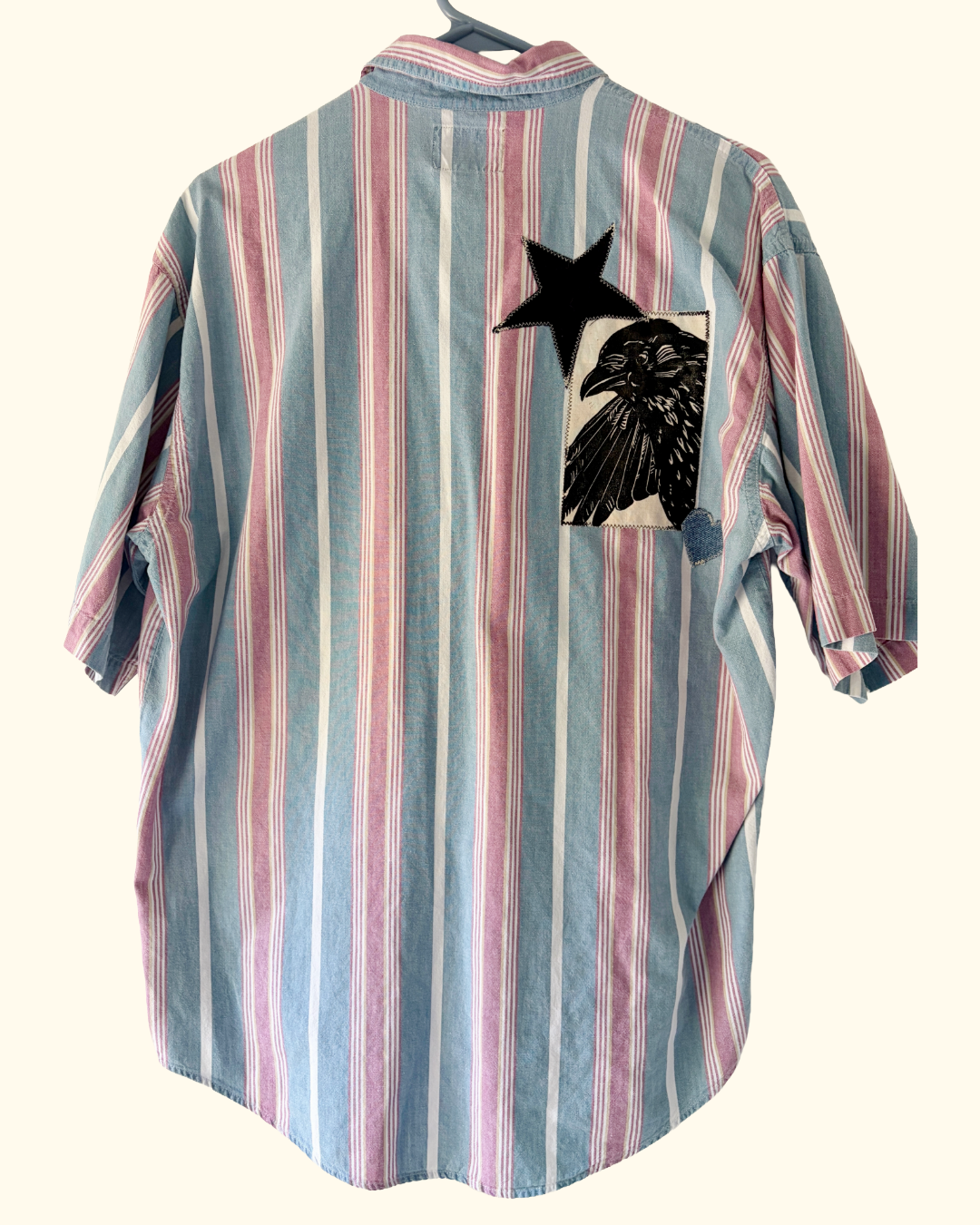 dockers striped button shirt