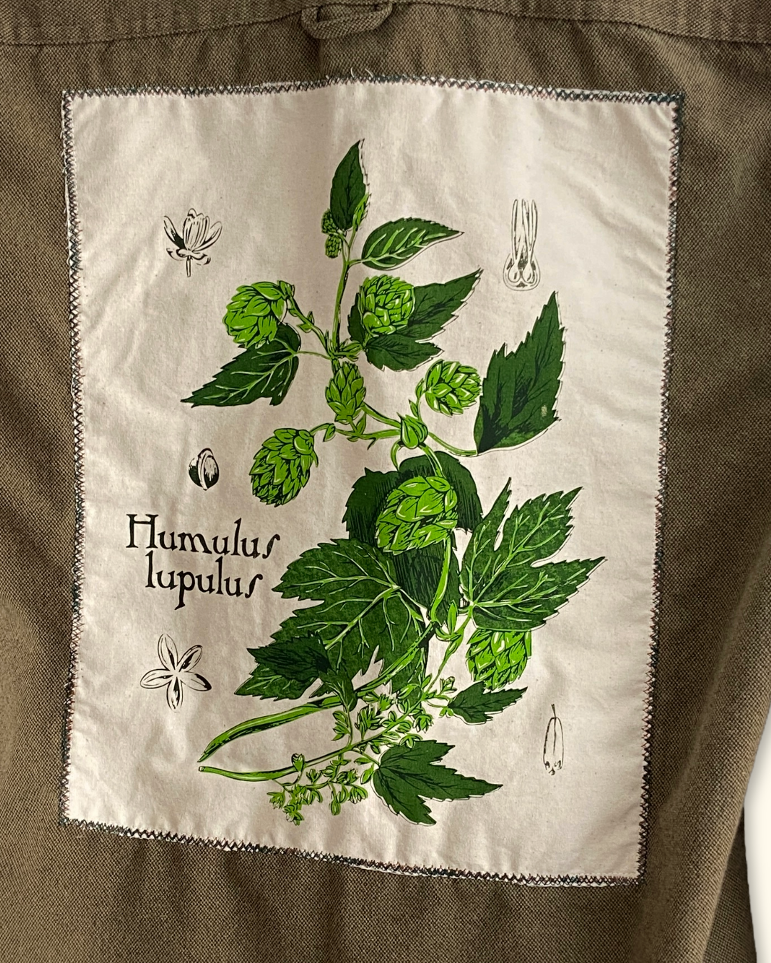 Made to Order: hops plant shirt