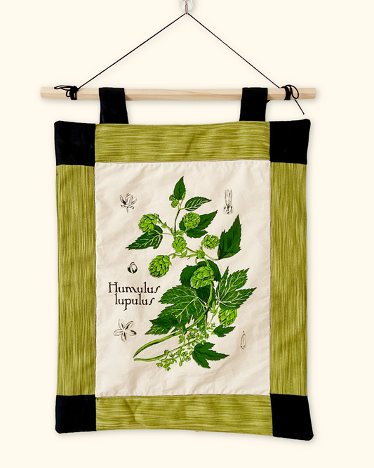 The Hop Plant wall hanging No. 1