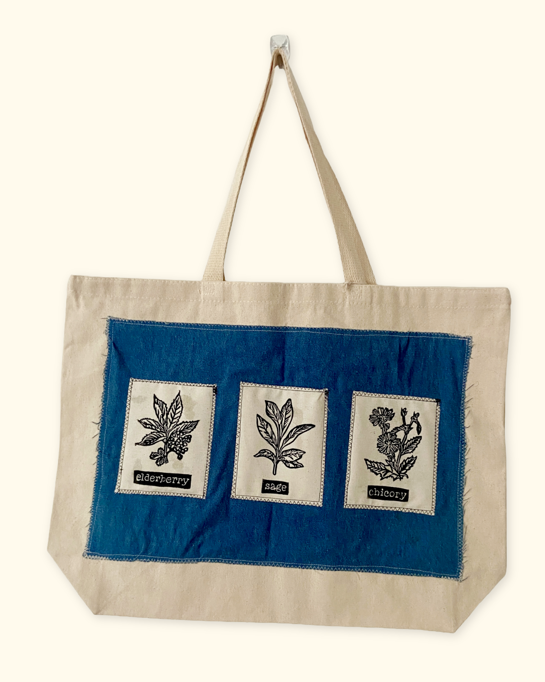 Herb Trio Tote Bag No. 1
