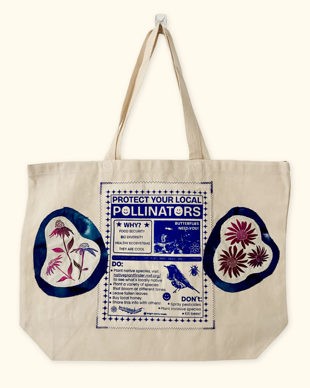 Pollinators Tote Bag No. 2