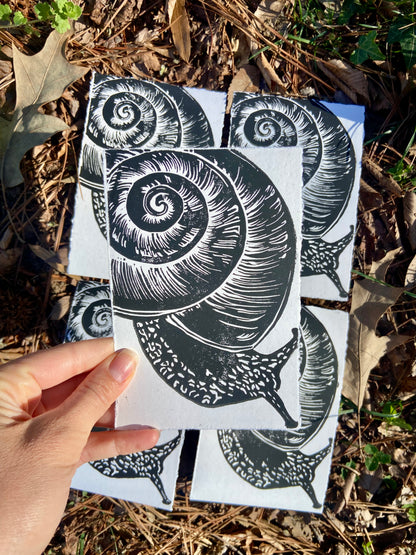 Snail print
