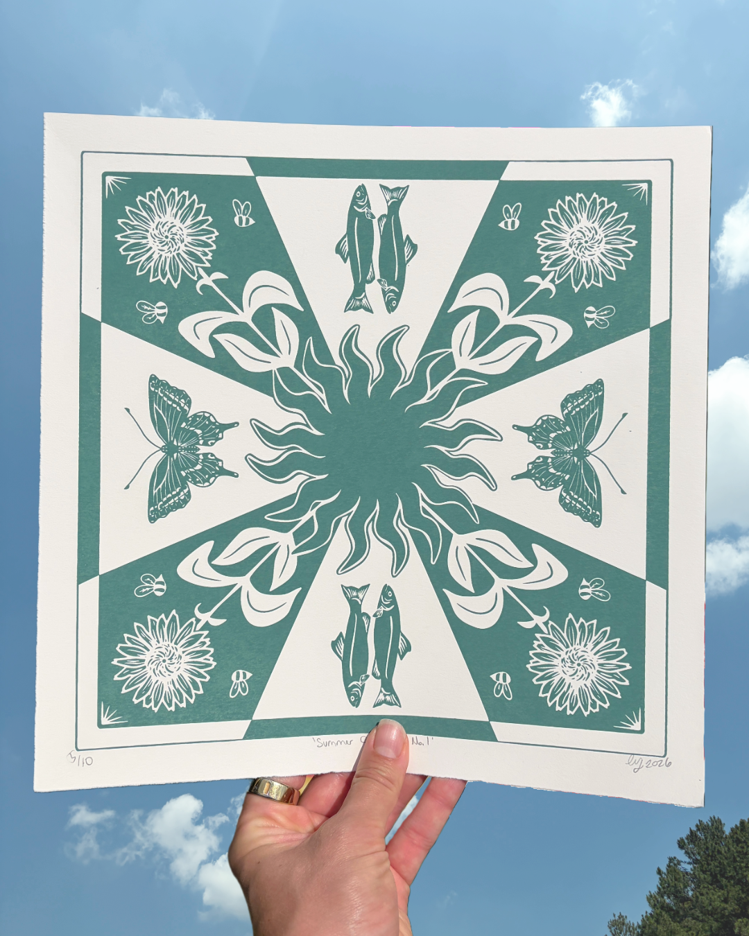 Summer Quiltwork print
