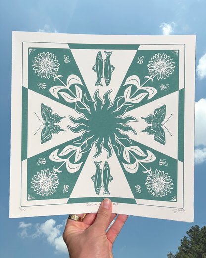 Summer Quiltwork print
