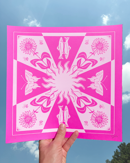Summer Quiltwork print