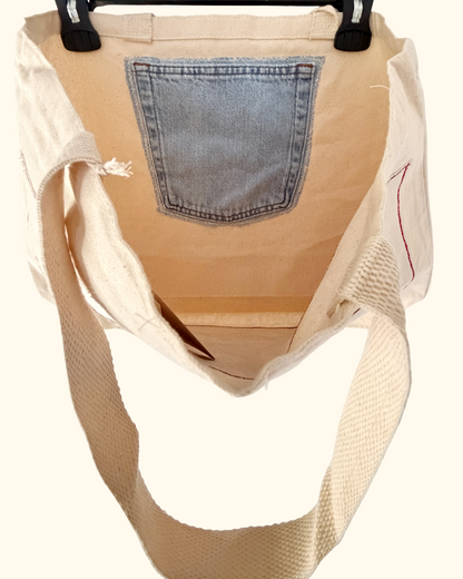 brown trout tote bag