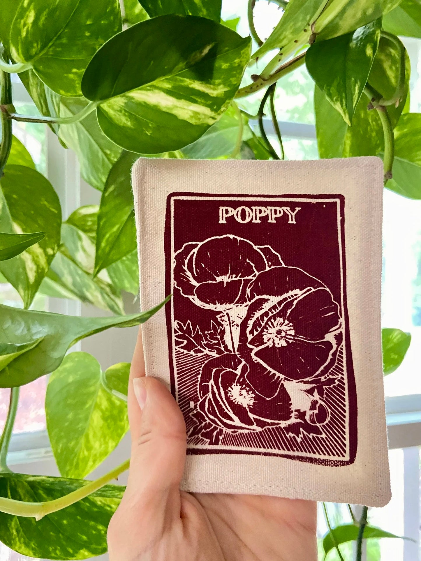 vintage flower seed packet patches