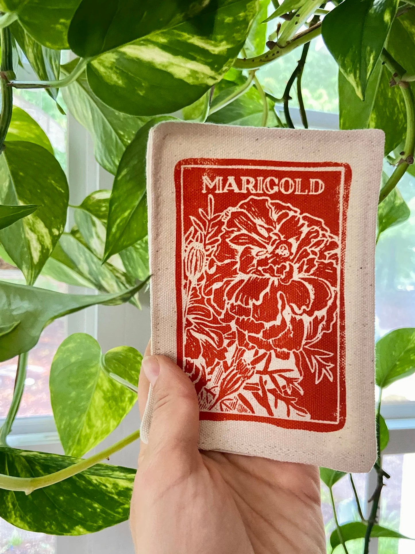 vintage flower seed packet patches