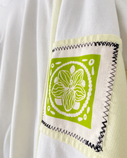 vintage patchwork sweatshirt